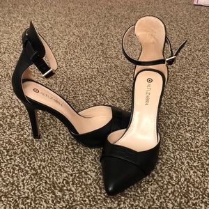 Altuzarra for Target Black Heels- Size 6